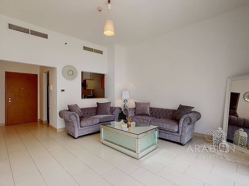 1 Bed | Pool View | Well Maintained | Furnished