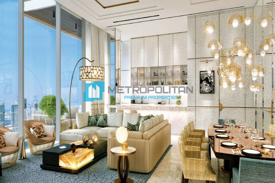 شقة في برج كافالي،دبي مارينا 3 غرف 18400000 درهم - 6636989