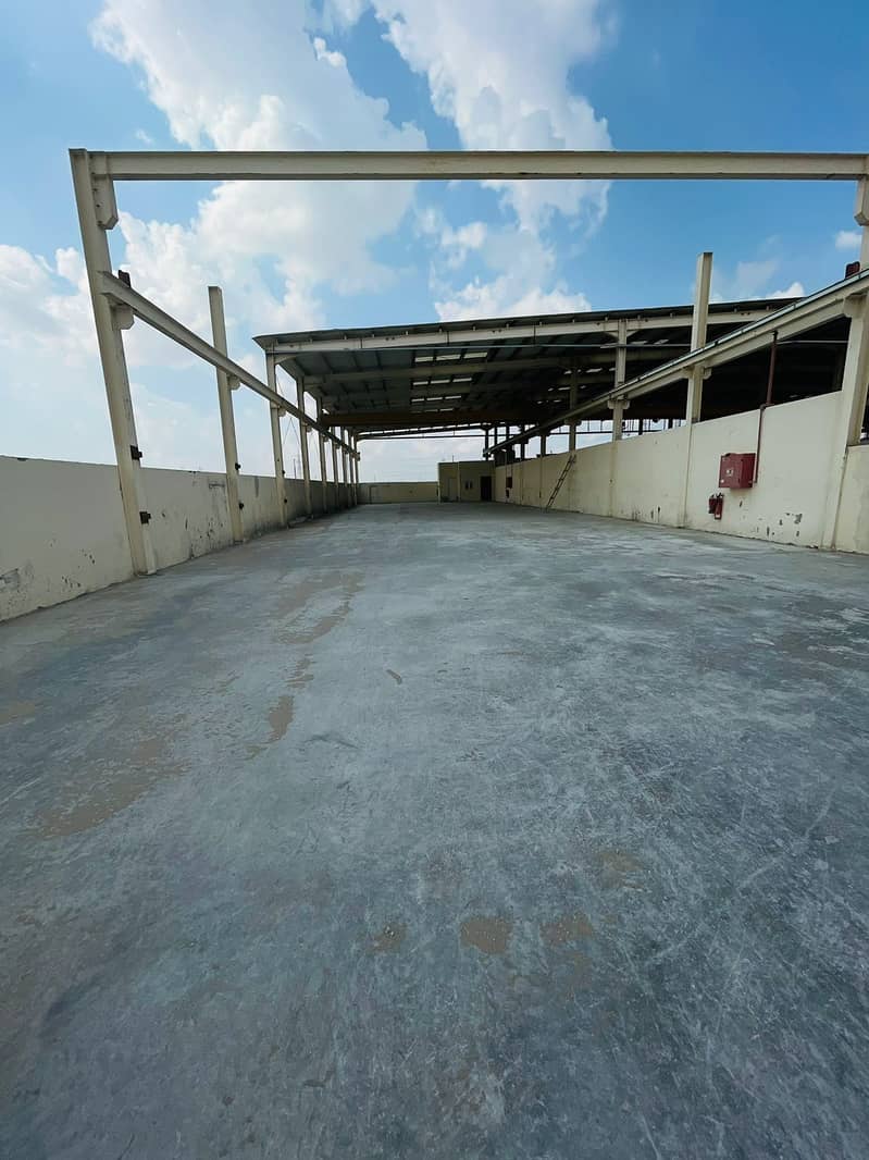 Open Shed / Warehouse for Rent in Al Saja Industrial area
