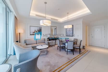 شقة 2 غرفة نوم للايجار في وسط مدينة دبي، دبي - شقة في العنوان بوليفارد وسط مدينة دبي 2 غرف 300000 درهم - 6637832
