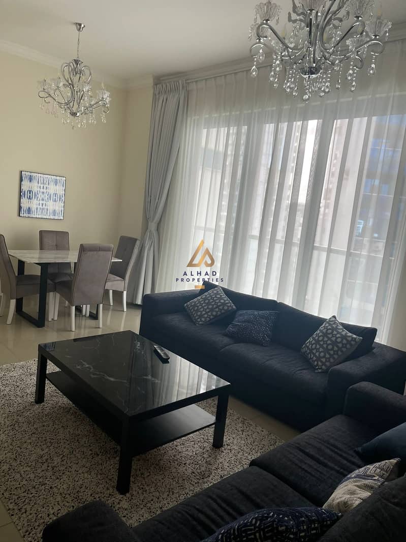 Furnished 1BR | Canal view | Well Maintained