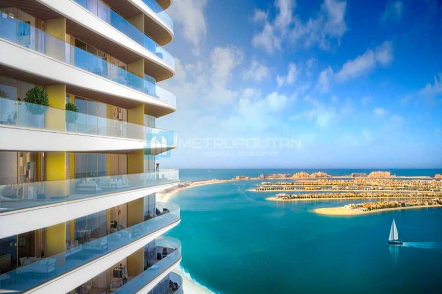 Квартира в Дубай Харбор，Эмаар Бичфронт，Гранд Блу Тауэрс, 2 cпальни, 4250000 AED - 6636357