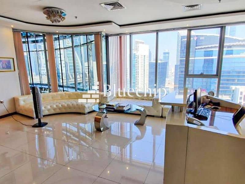 Furnished Office |Lake View | Higher Floor |Vacant