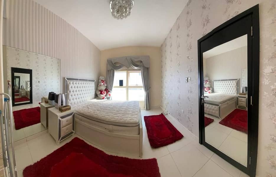 well decorated Furnished || 1 bedroom apartment for sale In Lilies Tower Emirates City Ajman