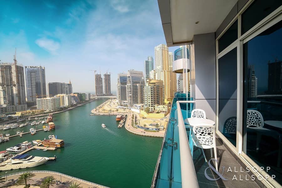位于迪拜码头，奥拉码头大厦 1 卧室的公寓 1450000 AED - 6562025