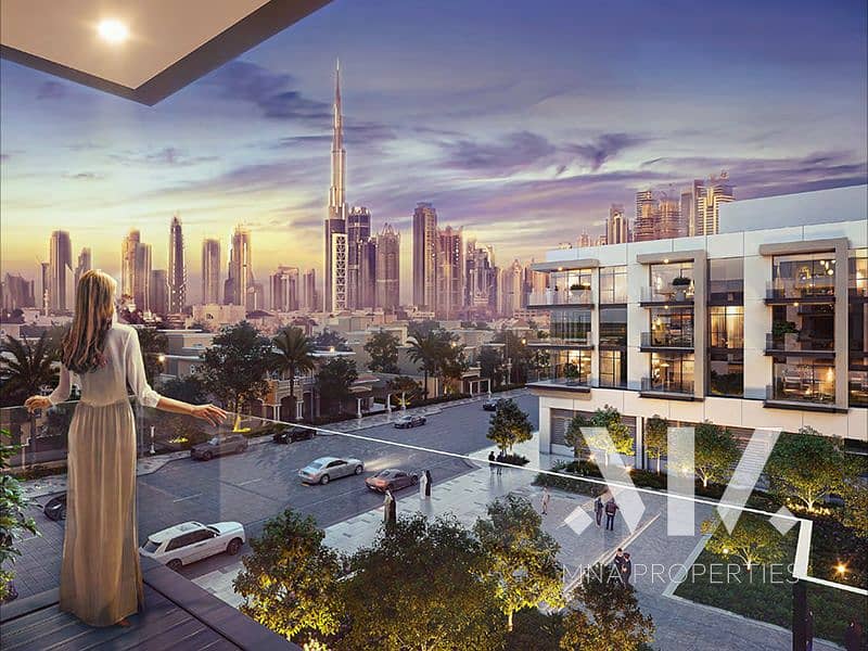 Genuine Resale 2 BR Skyline And Burj Khalifa View