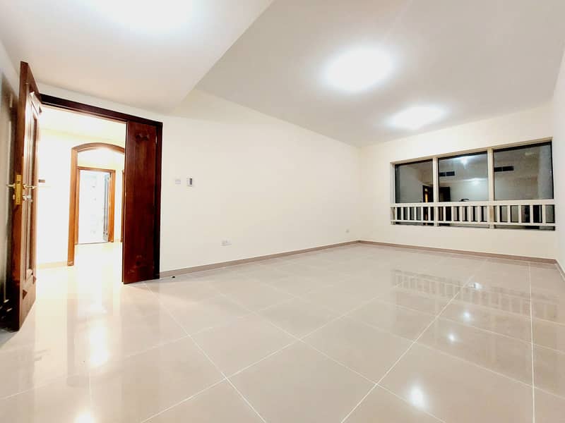 Elegant Size Two Bedroom Hall With Covered Parking  Balcony Wardrobes Apt In High-rise Tower Building Al Nahyan For 62k