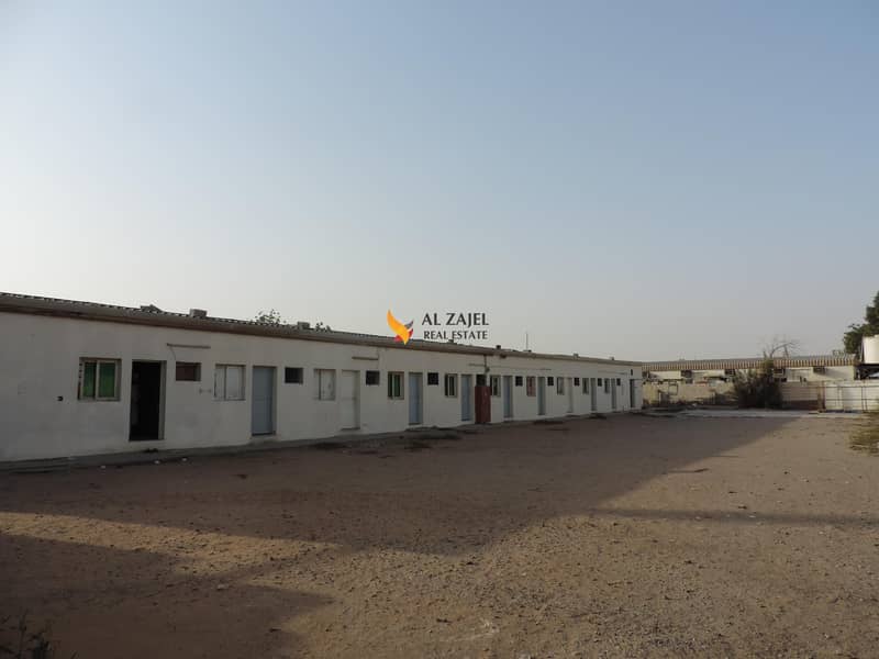 Free month twenty rooms labor camp in Al Sajaa Industrial Sharjah