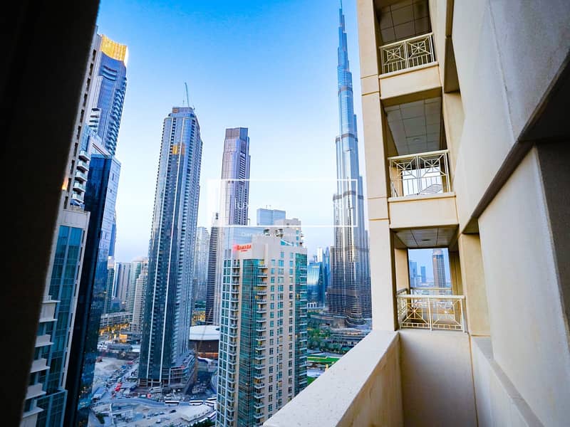 1-Bedroom | Vacant | Burj Khalifa View