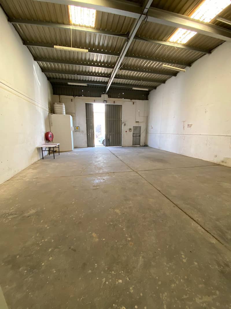 1500 sq. ft commercial warehouse  with office space in al qusais industrial 01