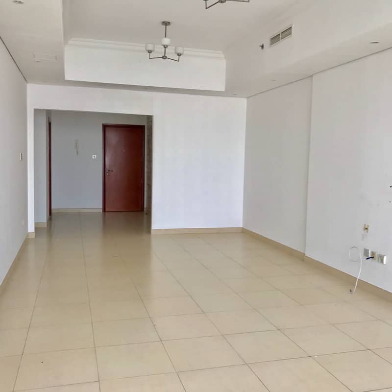 open view 3Bhk with Maid Room in al Mamzar just 50k free car Parking free Facilities