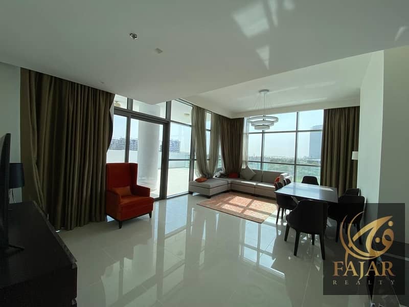 Spectacular Views | Spacious Terrace | 1BR + Maid