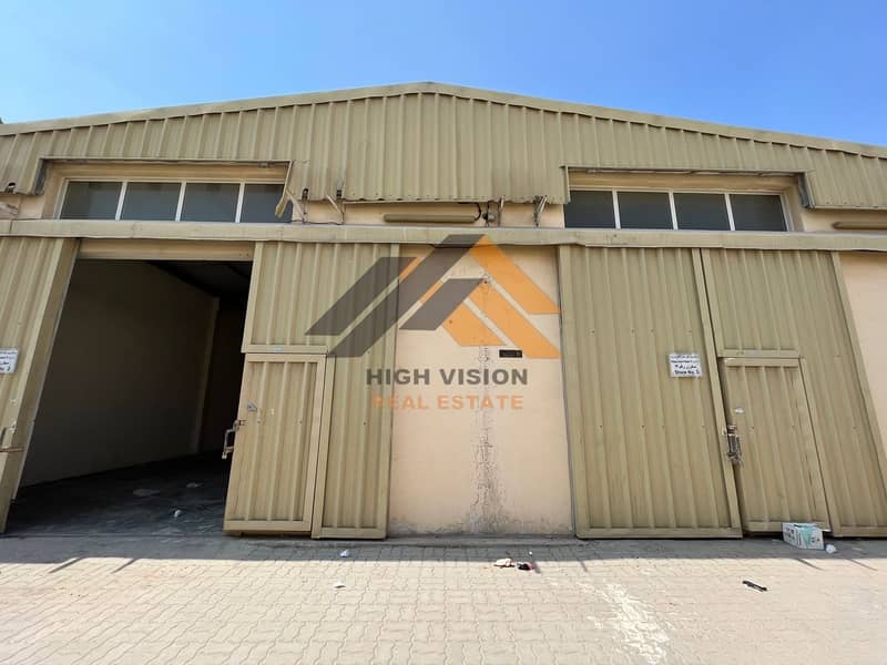 INTERCONNECTED WAREHOUSE WITH SPACIOUS AREA  AJMAN INDUSTRIAL 2