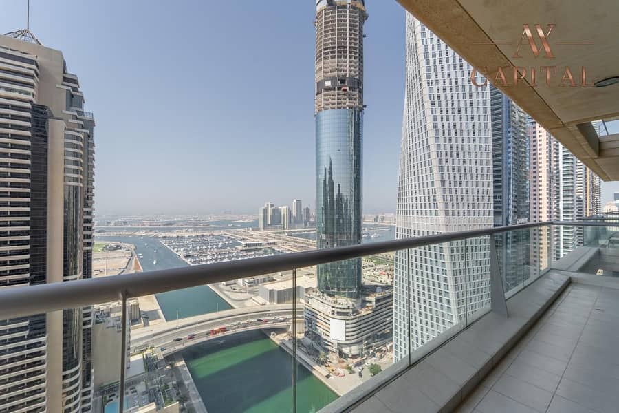 位于迪拜码头，蓝色鸢尾大厦 4 卧室的顶楼公寓 5800000 AED - 6602304