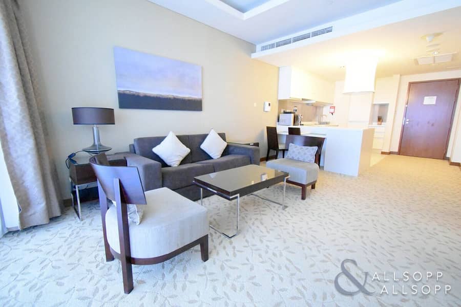 位于迪拜市中心，迪拜谦恭购物中心 1 卧室的公寓 2380000 AED - 6409898