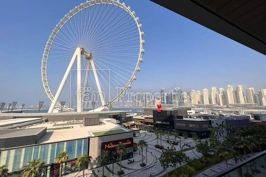 Spectacular 2 BR With View of Dubai Eye & Sea