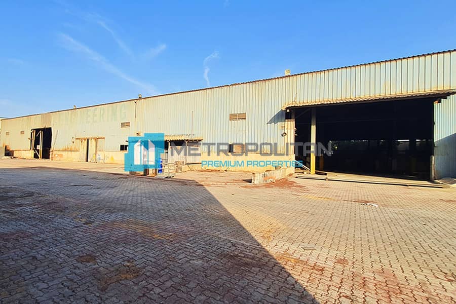 Steel Factory | Open Yard | 1250KW Electricity