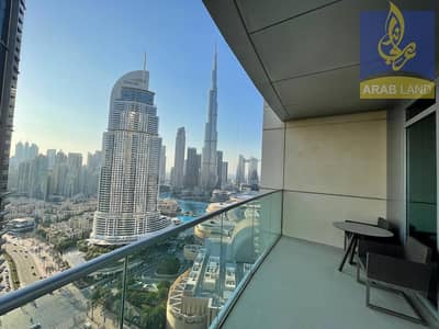 2 Bedroom Apartment for Sale in Downtown Dubai, Dubai - Burj Khalifa View | High Floor | Vacant