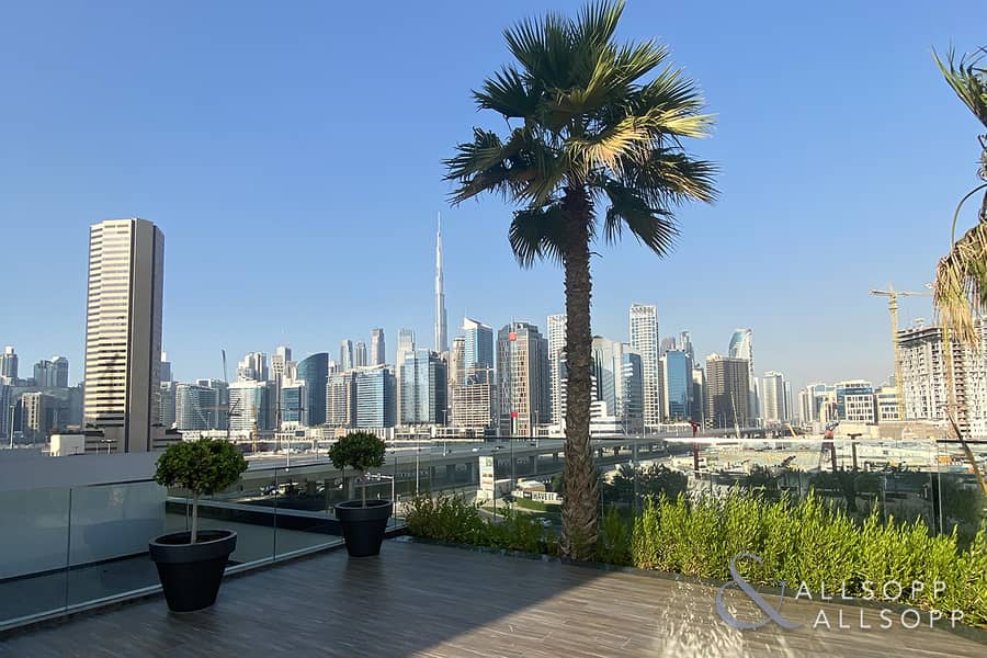 Burj View | Huge Balcony | Fully Furnished