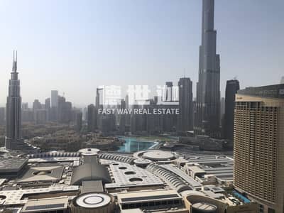 3 Bedroom Apartment for Rent in Za'abeel, Dubai - Burj Khalifa and Sea View| Fully Furnished |High Floor