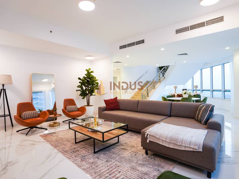 Price Reduction | Fully Upgraded & Furnished | Duplex Penthouse