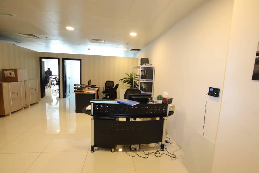 Fitted Office with partitions| Near Metro For Sale