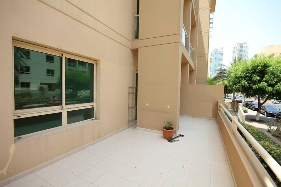 Rented Large Balcony 1 Bedrooms Chiller Free Unit.