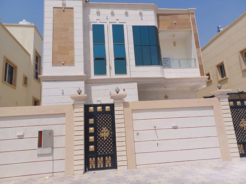 Villa for the first inhabitant, an area of 3014 square feet, super deluxe finishing, Al Yasmeen