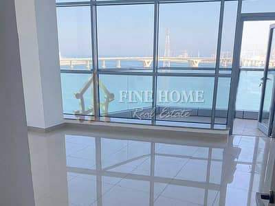 2 Bedroom Apartment for Rent in Al Reem Island, Abu Dhabi - Sea View I 2BR apart with Balcony I Chiller Free