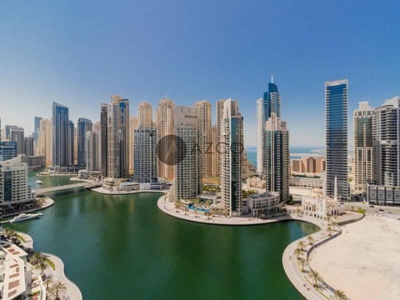 位于迪拜码头，三叉戟海湾大楼 3 卧室的公寓 3700000 AED - 6656761