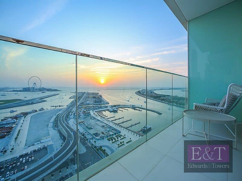 位于迪拜港，艾玛尔海滨社区，日出海湾公寓 2 卧室的公寓 5000000 AED - 6656995