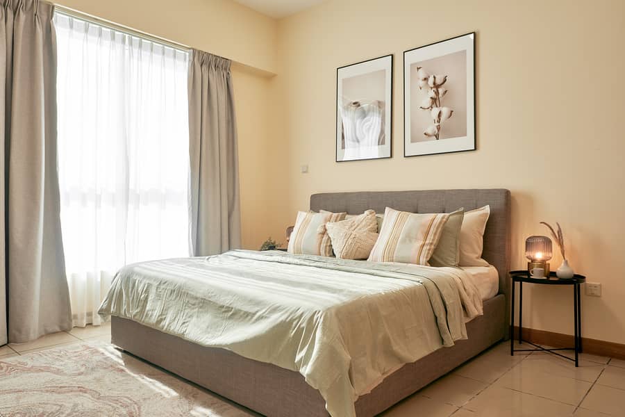 位于迪拜码头，苏拉法大厦 2 卧室的公寓 19000 AED - 6658157