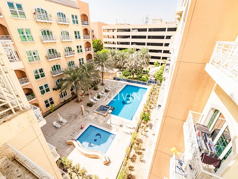 位于迪拜投资园区（DIP），2期，瑞塔吉（综合住宅区），瑞塔吉E座 1 卧室的公寓 420000 AED - 6658557