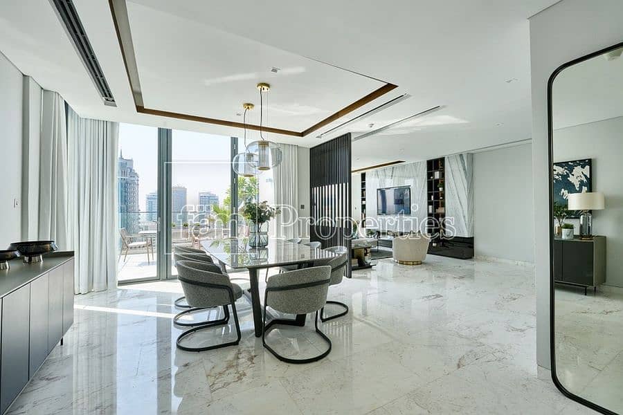 位于迪拜码头，LIV公寓 4 卧室的顶楼公寓 16500000 AED - 6658501