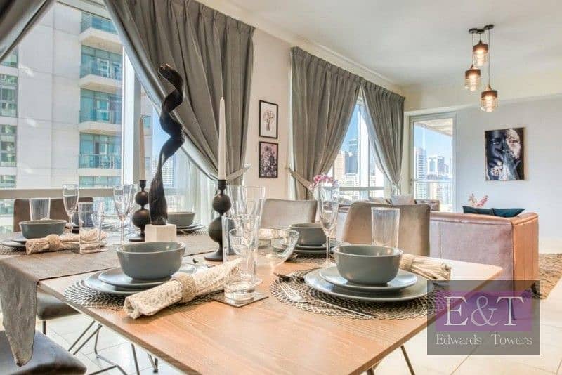 5.5%ROI |Massive Balcony |Two Bed| VOT| Furnished