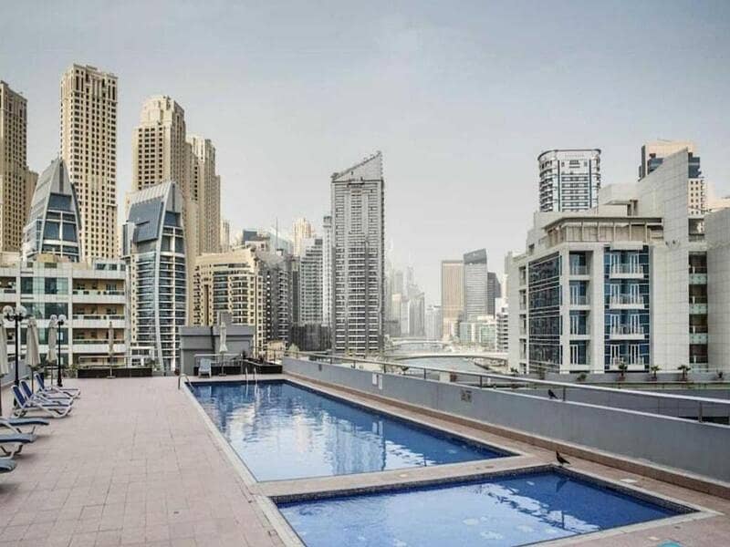 位于迪拜码头，DEC大厦，DEC1号大厦 2 卧室的公寓 1090000 AED - 5417659