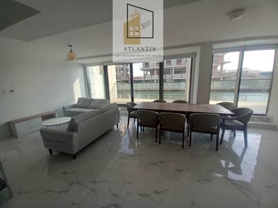 4 Bedroom Apartment for Rent in Al Raha Beach, Abu Dhabi - Fully Furnished 4 master Bedroom duplex Apartments for rent in Abu Dhabi with the beautiful view of Al Raha Beach Canal.