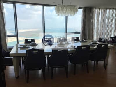 6 Bedroom Penthouse for Sale in Al Reem Island, Abu Dhabi - High Floor|Sea View|Study Room|Largest Duplex