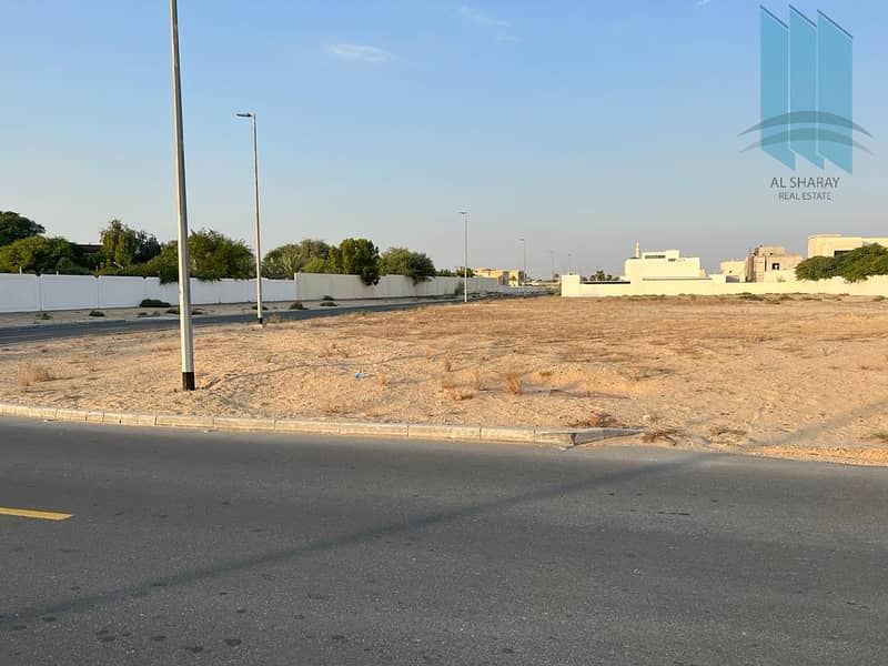 Large Corner Plot For Sale In Al Khawaneej 2