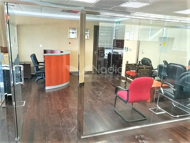 Furnished Fitted Office | With Balcony| Indigo Icon| JLT