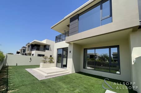 5 Bedroom Villa for Sale in Dubai Hills Estate, Dubai - Green Strip | Close to Pool | Large Plot