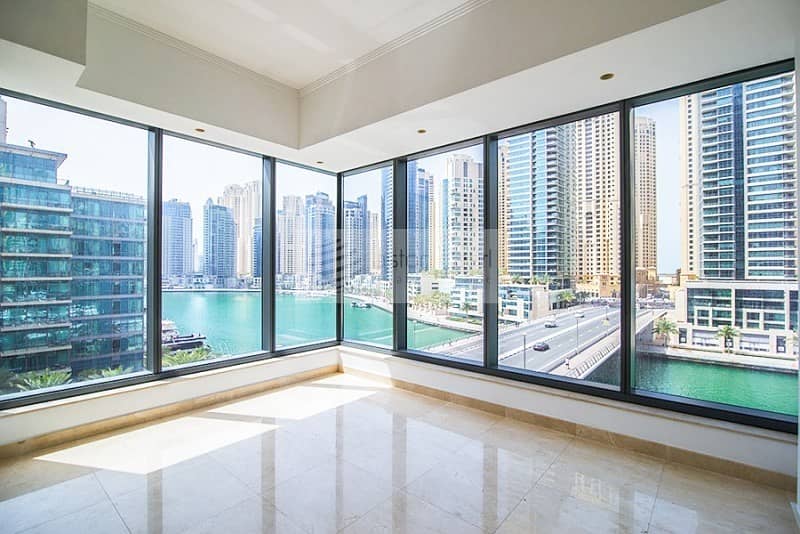 Great Full Marina View 2BR with Balcony