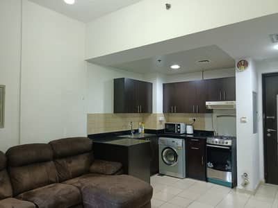 1 Bedroom Apartment for Rent in Jumeirah Village Circle (JVC), Dubai - fully furnished 1 bedroom with balcony for rent - jvc