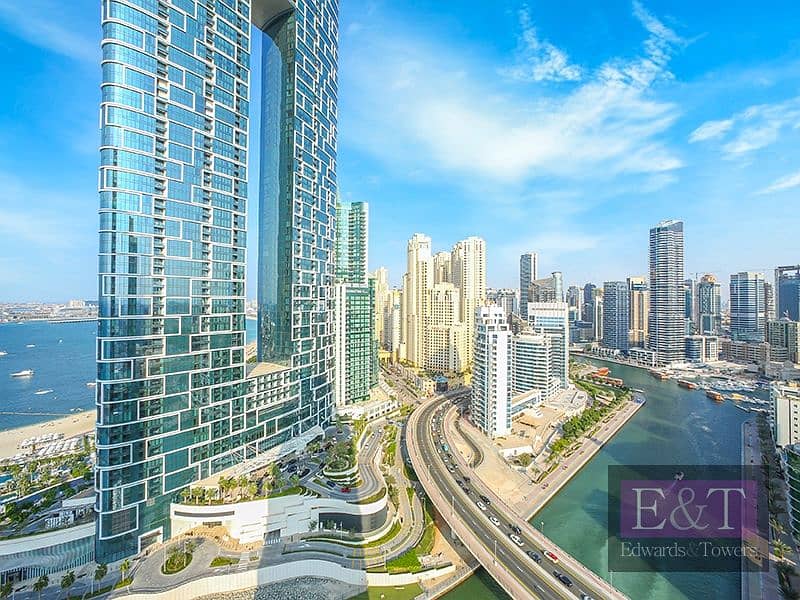 位于迪拜码头，5242大厦 3 卧室的公寓 270000 AED - 6635960