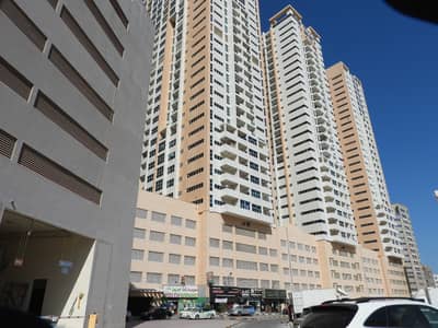 Two Bedroom and hall unfurnished with city view in Ajman One Tower