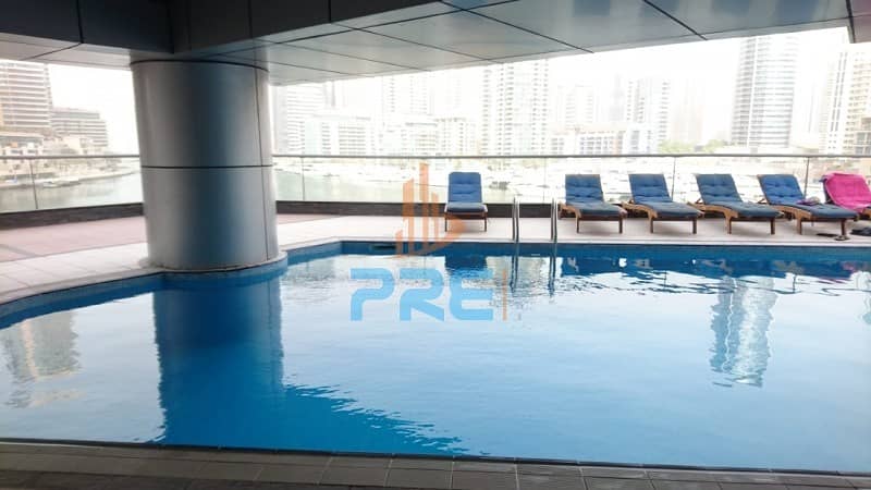 Well maintained 3BHK apartment. Marina View