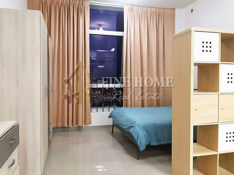 Fully Furnished | High Floor | Spacious Studio