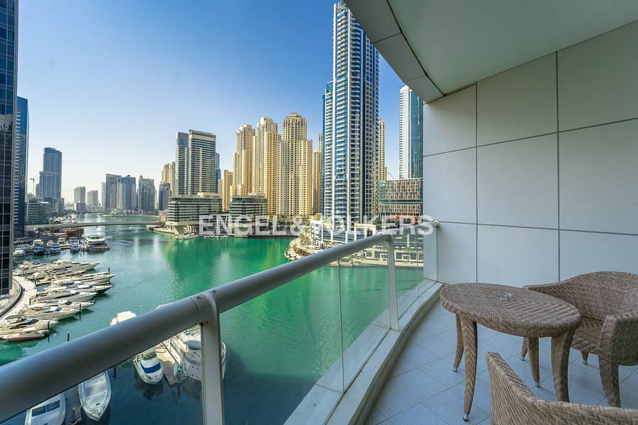شقة في برج الأطلنطي،دبي مارينا 2 غرف 180000 درهم - 6658080