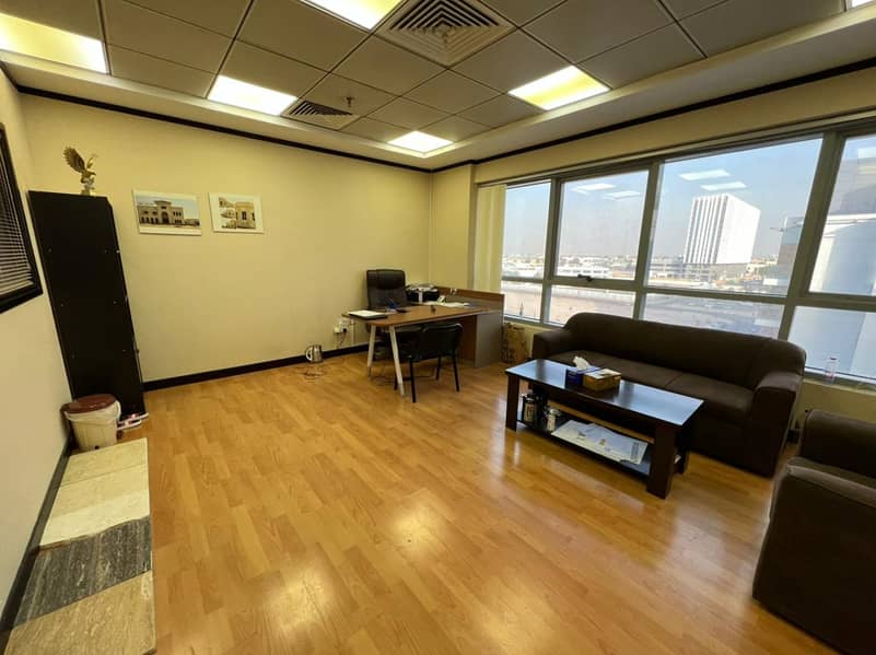 FURNISHED STYLISH OFFICE SPACE AVAILABLE IN CLOSE TO AL QUSAIS METRO STATION