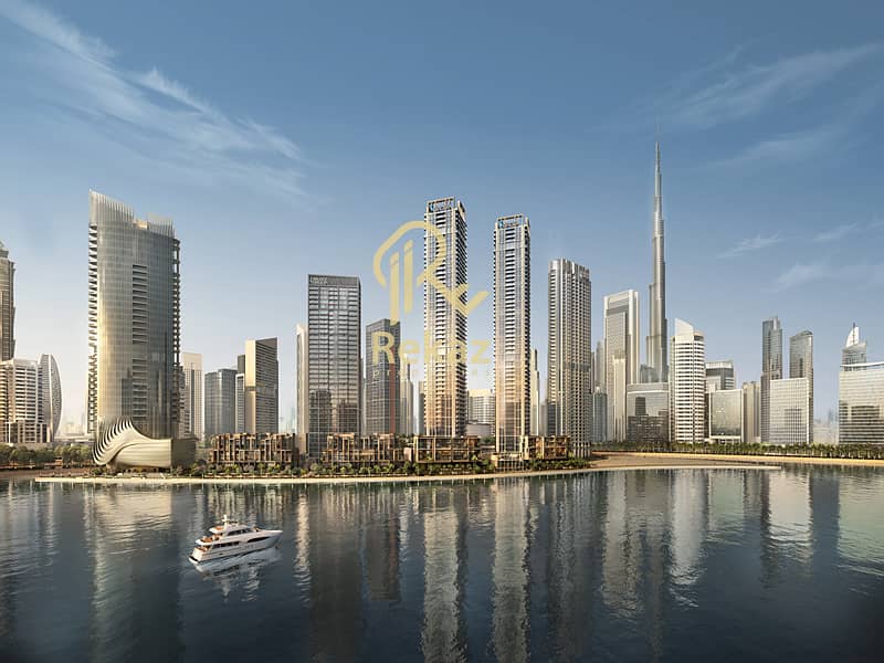 Burj Khalifa , Downtown & Canal View| 4 BR penthouse for in Business Bay Dubai For Sale|